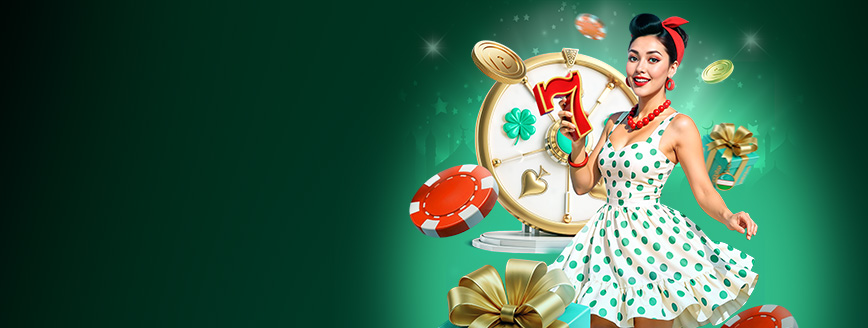 Pin-Up Casino баннер — бездепозитный бонус